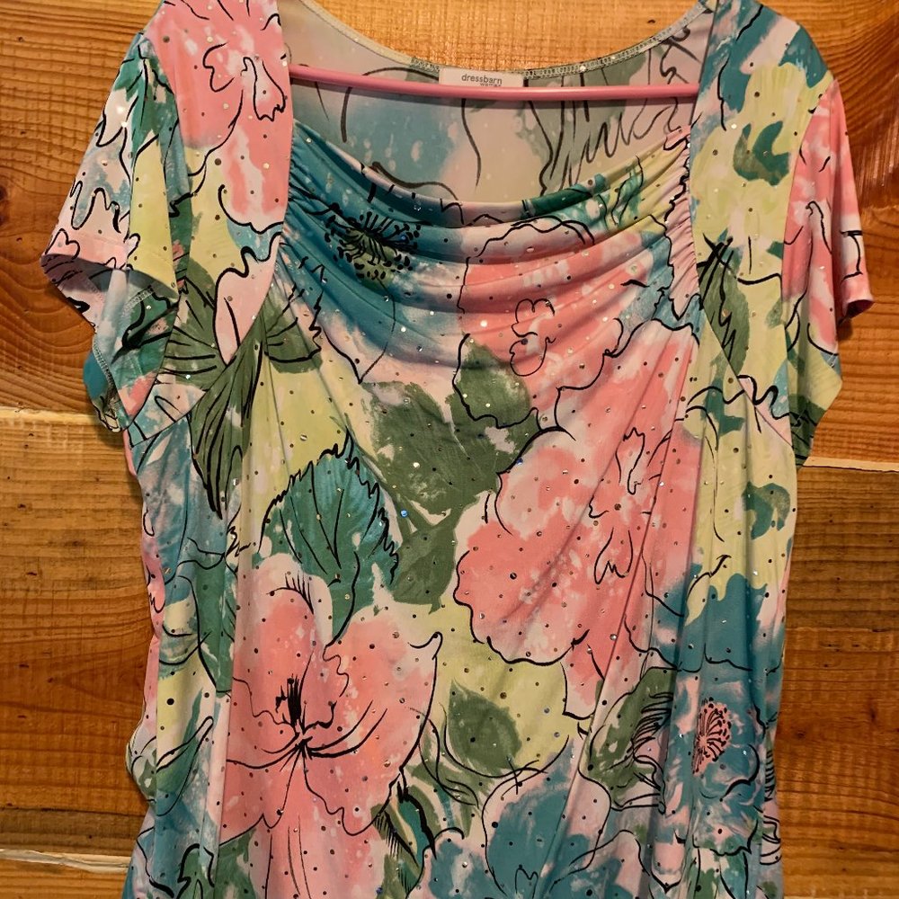 Multicolor with sparkles all over